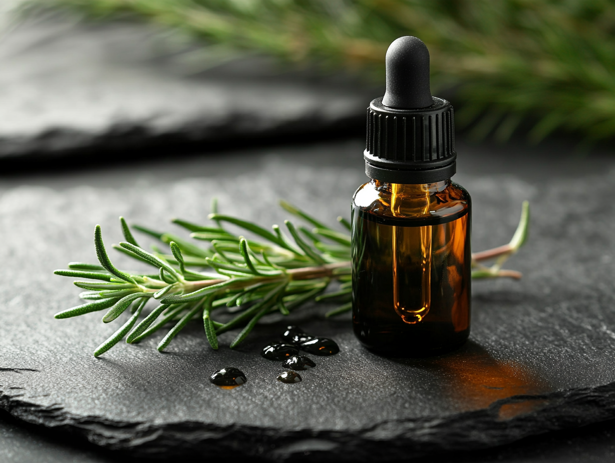 Steam-Distilled Pure Rosemary Essential Oil